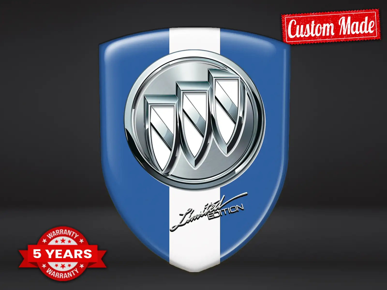 Buick Decalcomanie Auto su Misura Resistenti Pregio Pro